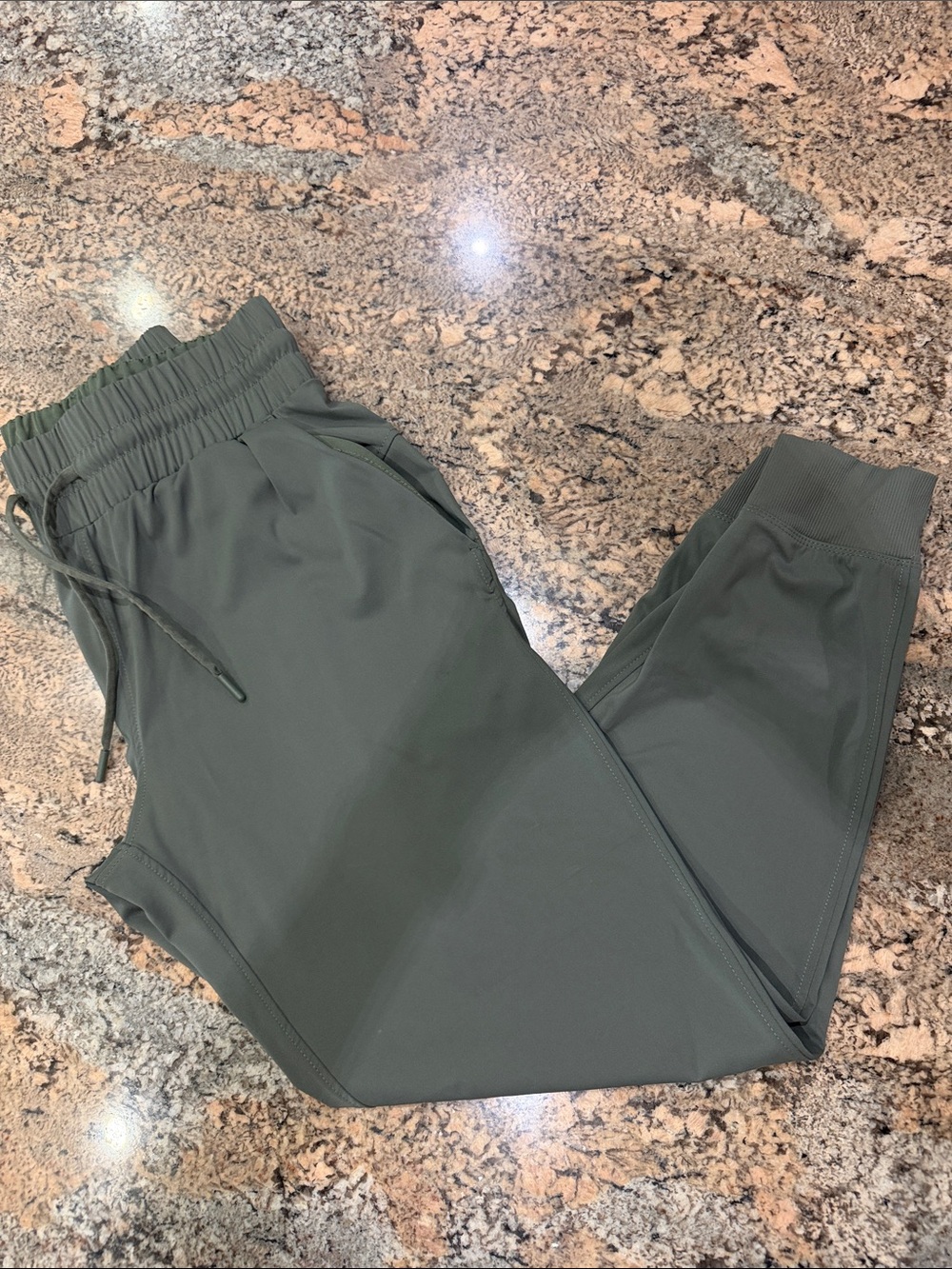 Everyday Olive Drawstring Joggers for Women
